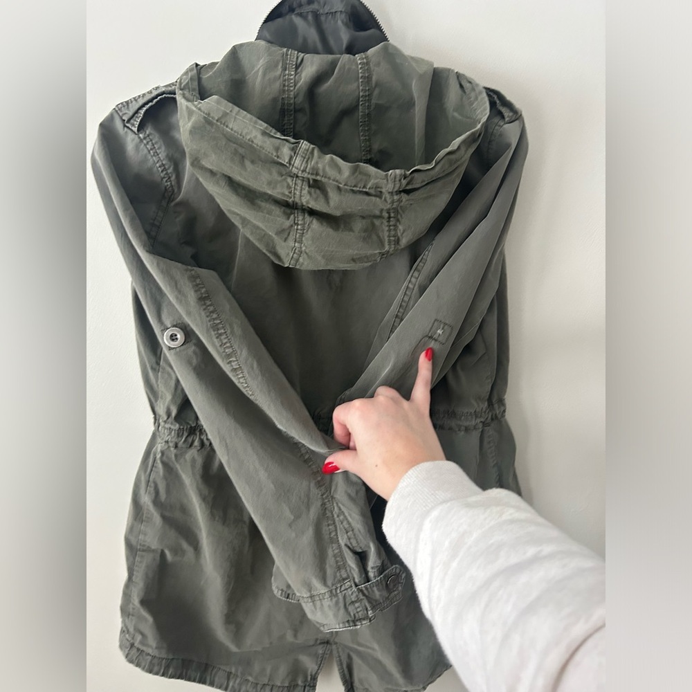 Vintage Levi's Dark Olive Military Jacket - Picture 4 of 5